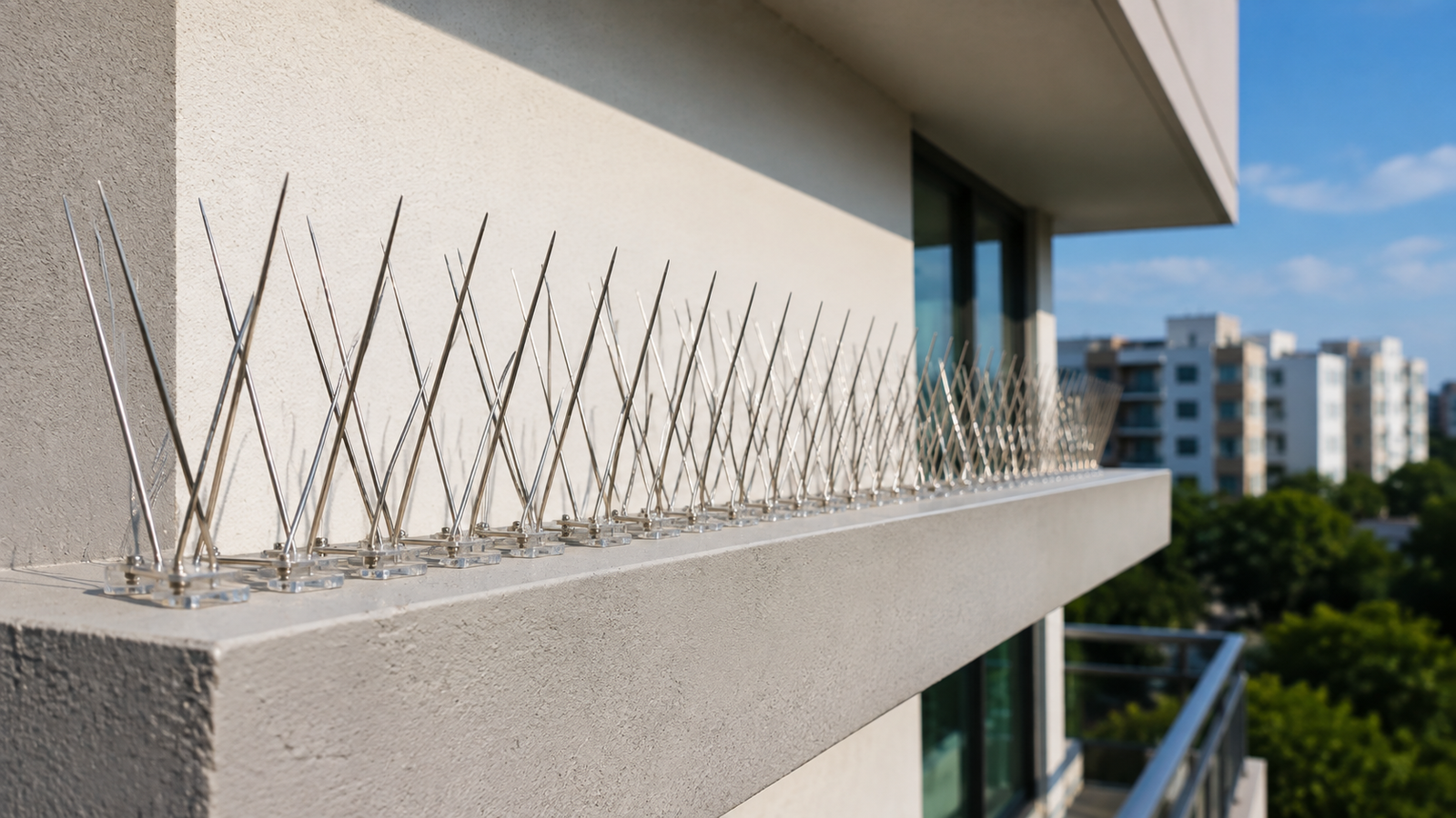 Bird Spikes and Ledge Deterrents