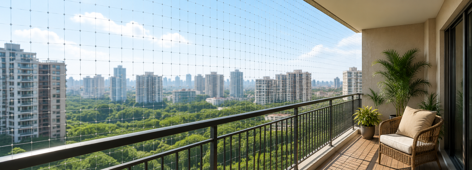 Residential Balcony Netting